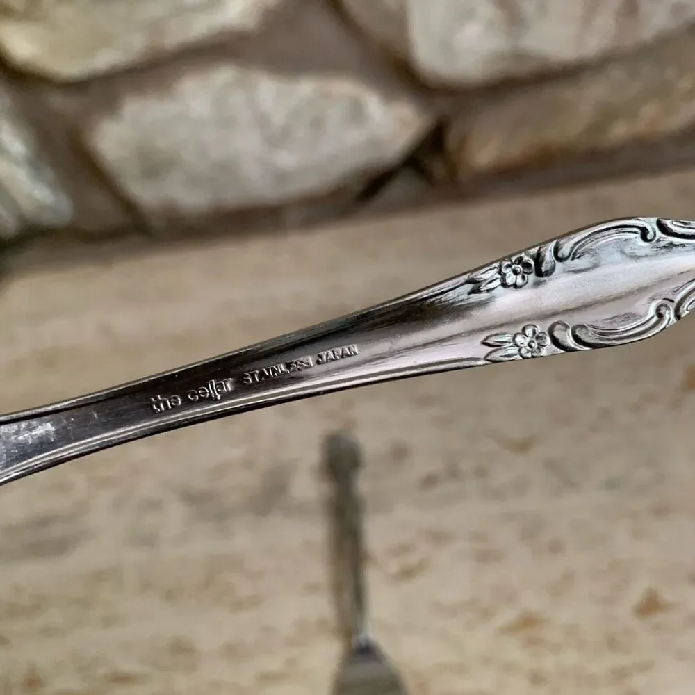 The Cellar Japan Serving fork and spoon